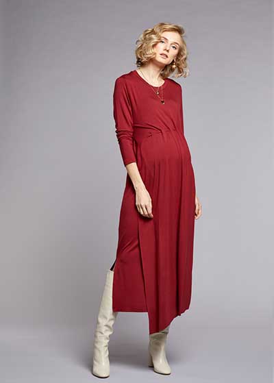 Nursing Detailed Dress Sophia - Thumbnail